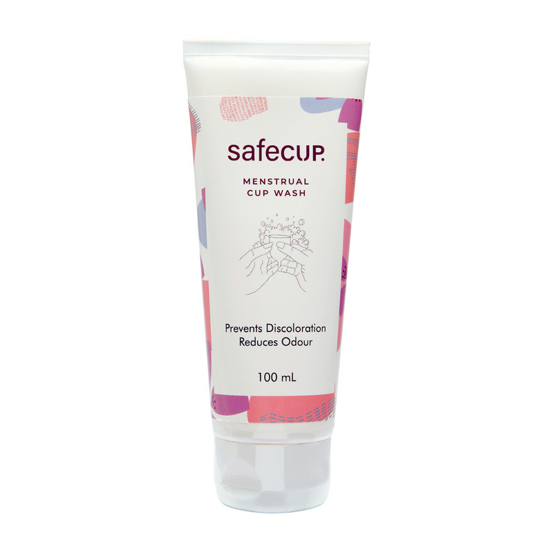 Safecup Menstrual Cup Wash - 100mL - Prevents Odour - Maintains colour of the cup