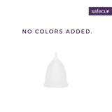 Safecup Menstrual cup - Made in USA + Safecup Wash (100 mL) Combo